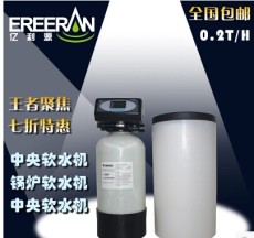 0.2T/h锅炉软化水设备自动软化水过滤器工业