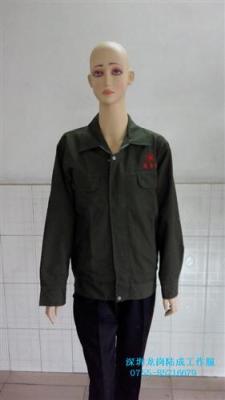 坪山坪地長袖工作服套裝 勞保服廠服工程工