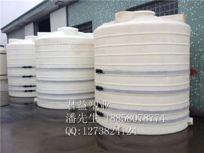 江苏10吨立式水箱塑料水箱锥底水箱圆柱水箱