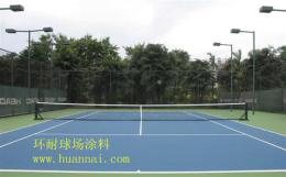江苏环耐硅PU球场材料 网球场施工