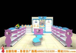 韓版童裝貨架 韓版童裝店效果圖1224