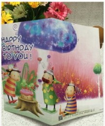 專業錄音賀卡定制 個性生日卡 祝福賀卡片