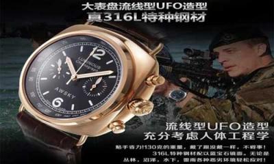 奧威時多功能運動皮帶男軍表PE007