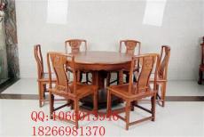 红木餐桌东阳红木家具十强缅甸花梨餐厅家具