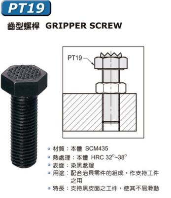 PT19-M6/M8/M10/M12/M16/M20-K 齿形螺杆