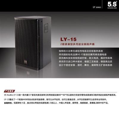 安微5S專業音響商供多用途全頻音箱LY-15