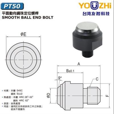PT50-0613平面動(dòng)向鋼珠定位螺桿