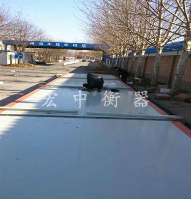 天津工地上使用100噸汽車衡