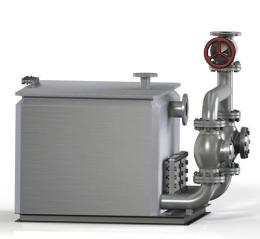 澳强双泵全封闭式 四泵内置式污水提升装置