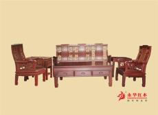古典红木家具永华红木沙发精雕细琢客厅家具