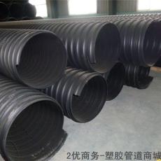 便宜的贵州HDPE钢带增强聚乙烯螺旋波纹管