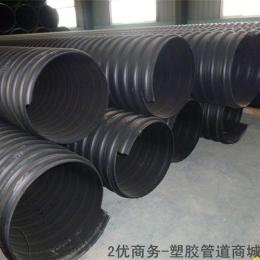 安顺HDPE 高密度聚乙烯 钢带增强螺旋波纹管