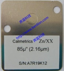 供应美国Calmetrics镀锌标准片
