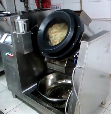 自动化燃气加热炒菜机器人