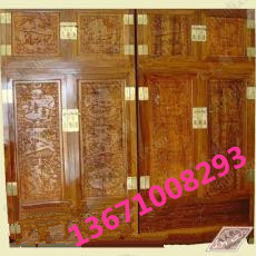 中式红木衣柜 卧室红木顶箱柜 红木实木衣柜