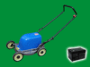 48伏锂电型17寸 电动草坪机 割草机 剪草机