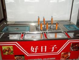 环保无烟烧烤车/烧烤多功能小吃车