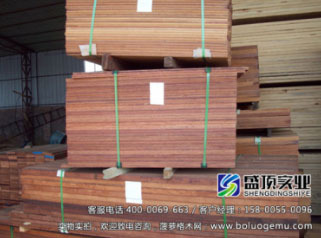 上海厂家批发印尼菠萝格木板材